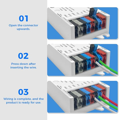 GLEDOPTO Elite ESP32 WLED LED Controller Ethernet WiFi Network Built in I2S Mic 20A Fuse Energy Saving Relay Level Shifter IC ESD Chip Work with Addressable Digital RGB IC WS2811 WS2815 SK6812 etc