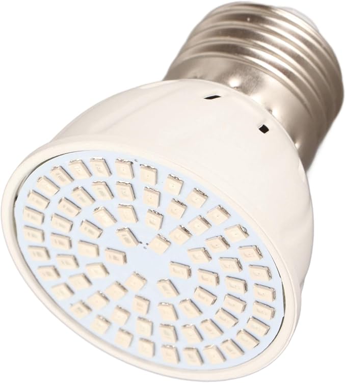 36W LED Grow Light Bulb E27 72 LEDs Full Spectrum 120¡ã Beam Angle for Hydroponic Lettuce in Grow Tents, Small Storage Boxes as Grow Rooms, Indoor Greenhouses with Dense Foliage