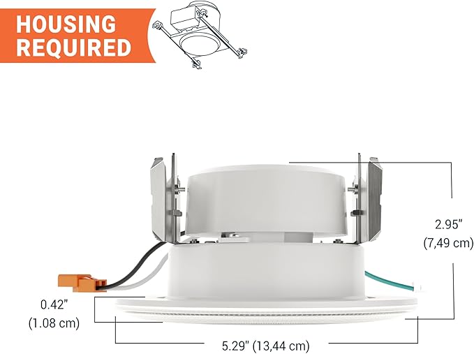 HALO 4 in Smart Wi-Fi Recessed LED Lights 4-Pack, Dual Zone, Dimmable, Full Color, SpaceSense Motion Detection Retrofit Can Lights Connected by WiZ Pro - RLWZDZT4-4PK