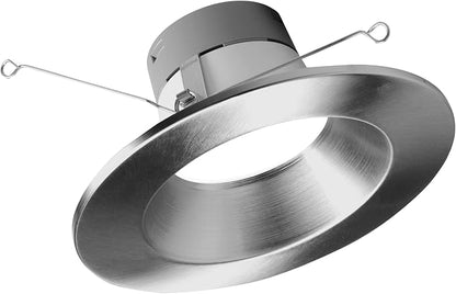 NICOR DLR566091203KNK DLR56(v6) 5/6-inch Nickel 900 Lumen 3000K Recessed LED Downlight