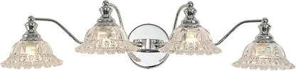 XIEDUN Chrome 4 Light Vanity Light Bathroom Light