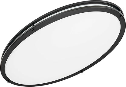 Design House 32 Inch Owens Integrated LED Indoor Ceiling Light, Dimmable, Matte Black – Design House, 588863-BLK