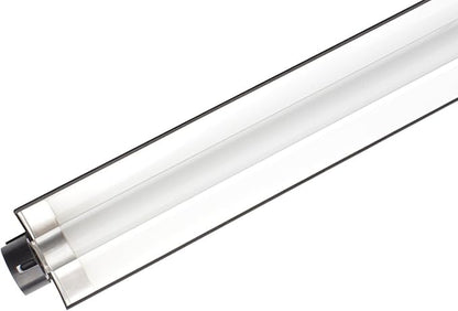 2 Pack SunBESTer LSF8181 Fluorescent T5 18“ 18W Single Strip Grow Lights w 2" Wide Mirror Reflector and 6500K and 2000 Lumens, Great for Seeding and VegGrow! (2, 18")