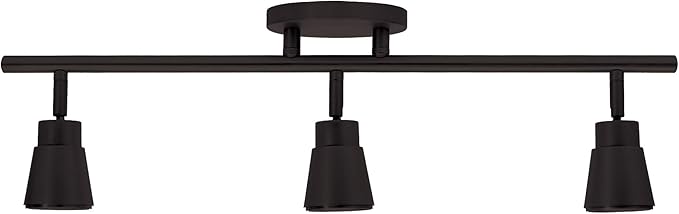 WAC Lighting, Solo 3 Light LED Energy Star Fixed Rail 3000K in Black