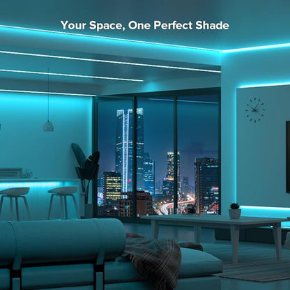 BTF-LIGHTING FCOB COB FOB LED Strip Lights 5V USB Powered 3.28FT 320LEDs Ice Blue 8mm Width Dimmable CRI 90+ with 3M Tape Flexible High Density for 3D Printer TV Backlight PC DIY Decor