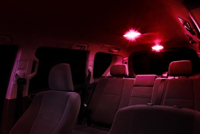XtremeVision Interior LED for Honda Accord 1998-2002 (12 Pieces) Red Interior LED Kit + Installation Tool