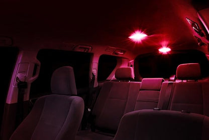 XtremeVision Interior LED for Ford F-150 2009-2014 (12 Pieces) Red Interior LED Kit + Installation Tool