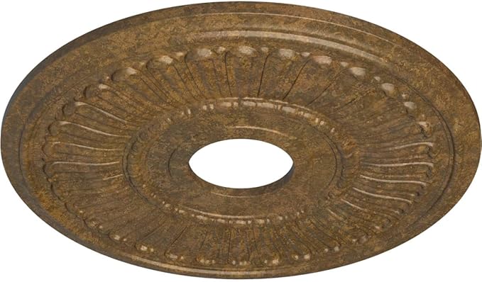 Ekena Millwork Melonie Ceiling Medallion, Rubbed Bronze