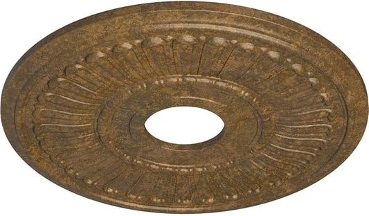 Ekena Millwork Melonie Ceiling Medallion, Rubbed Bronze