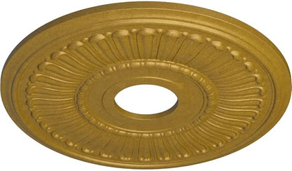 Ekena Millwork Melonie Ceiling Medallion, Pharaoh's Gold