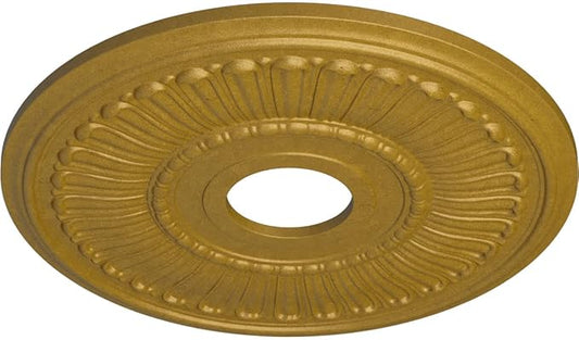 Ekena Millwork Melonie Ceiling Medallion, Pharaoh's Gold