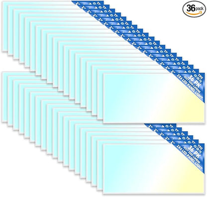 36 Pack 2x4 LED Flat Panel Light LED Drop Ceiling Light Fixture, 5 CCT 3000K-6500K Adjustable & 5 Wattage 30-72W Selectable Recessed Back-Lit Fixture for Office, ETL Listed