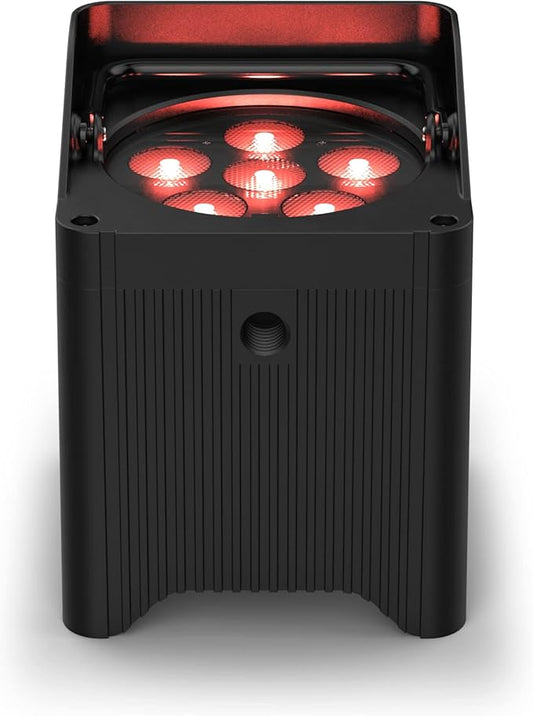 Freedom Par T6 Wireless, Battery-Operated, Tri-Color (RGB) LED Uplight