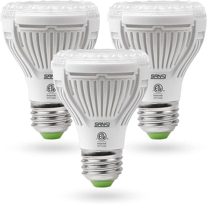 SANSI Grow Light Bulb with COC Technology, Full Spectrum 10W Grow Lamp (150 Watt Equiv) with Optical Lens for High PPFD, Perfect for Seeding and Growing of Indoor Plants, Flowers and Garden