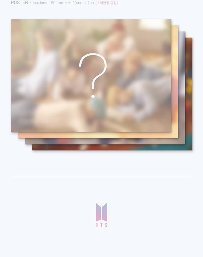 BTS - LOVE YOURSELF 承 [Her] [Random ver.] +Photobook+Photocard+Official Poster+Extra Photocard