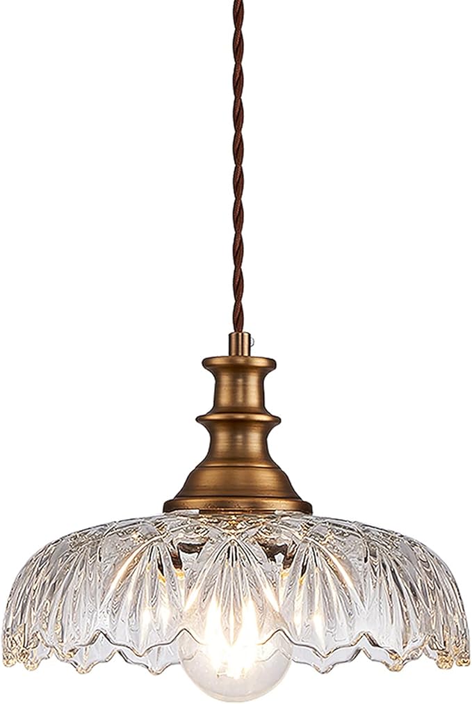 HDDFL Vintage Pendant Lights Fixture Modern Pendant Lighting Fixtures Hanging Lamp for Kitchen Island Bedroom Living Room Hallway