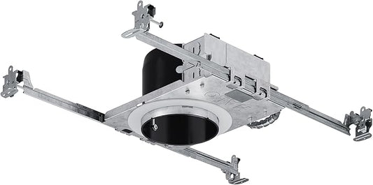 HALO 4” Shallow Remodel Recessed Lighting Housing with Quick Connect, IC-Rated, for HALO LED Trims & Modules - H245ICAT