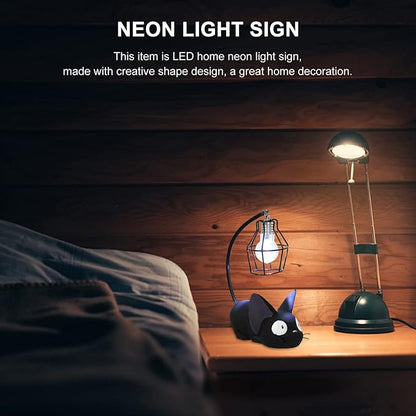 Resin Cat Design lamp Creative Night Light Desk Lamp with Iron Wire Lampshade – Creative Cat Table for Bedroom, Living Room, or Bedside (3.1 x 4.7 x 6.7 Inches)