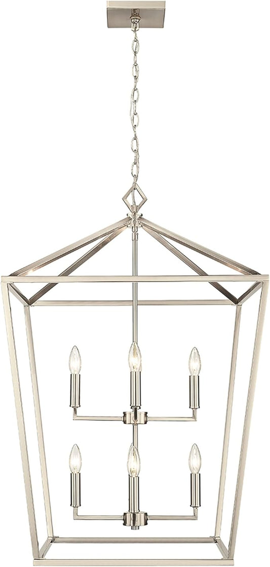ML Lighting 8-Light Pendant Light Modern Gold