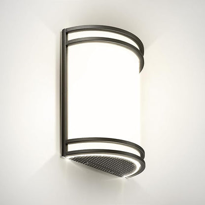 ASD LED Indoor Wall Mount Light Fixture - 10 Inch 15W Modern Interior Matte Black Dimmable Wall Sconce Light - ETL 3000K 4000K 5000K Adjustable - Hallway, Bedroom LED Wall Lights