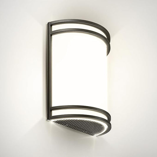 ASD LED Indoor Wall Mount Light Fixture - 10 Inch 15W Modern Interior Matte Black Dimmable Wall Sconce Light - ETL 3000K 4000K 5000K Adjustable - Hallway, Bedroom LED Wall Lights