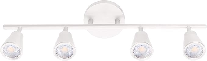 WAC Lighting, Solo 4 Light LED Energy Star Fixed Rail 3000K in White