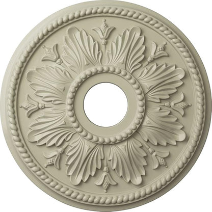 Ekena Millwork CM18ED1CYF Edinburgh Ceiling Medallion, Clear Yellow