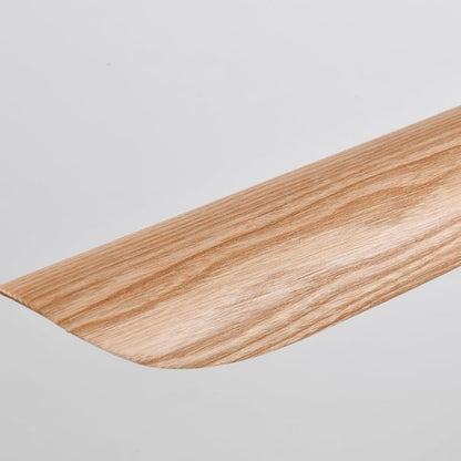 47" Wood Linear Pendant Light LED Pendant Lights Dimmable Pool Table Island Lights Modern Linear Chandeliers for Dining Room Kitchen Ceiling Pendant Lamp for Kitchen Island Pool Table Natural