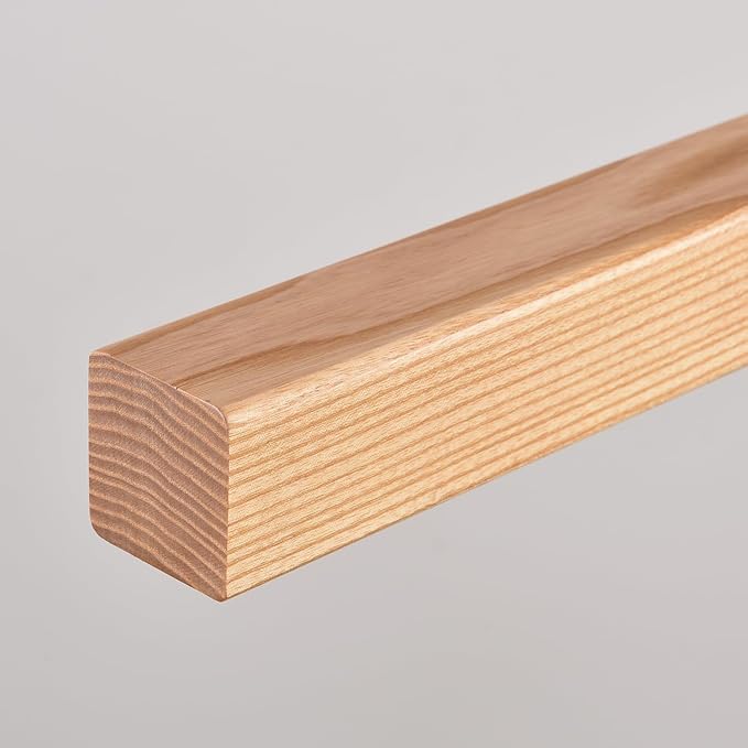 Wooden Linear Pendant Light 47" LED Pendant Light Dimmable Pool Table Island Lights Modern Linear Chandeliers for Dining Room Kitchen Ceiling Pendant Lamp for Dining Room Billiard Room Natural