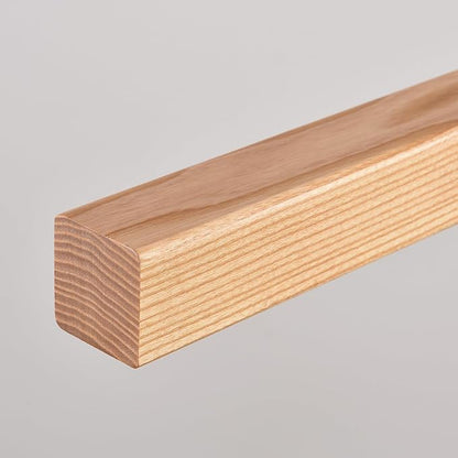 31" Wooden Linear Pendant Light LED Pendant Light Dimmable Pool Table Island Lights Modern Linear Chandeliers for Dining Room Kitchen Ceiling Pendant Lamp for Dining Room Kitchen Island Natural