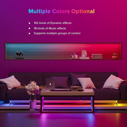 BTF-LIGHTING SP611E Bluetooth Sync Music Controller for APP/3Key Button/IR Remote Control Timer Mode with Dual Signal Output 600pixels/port Work WS2812B WS2811 for LED Pixel Strip(No Adapter or Light)