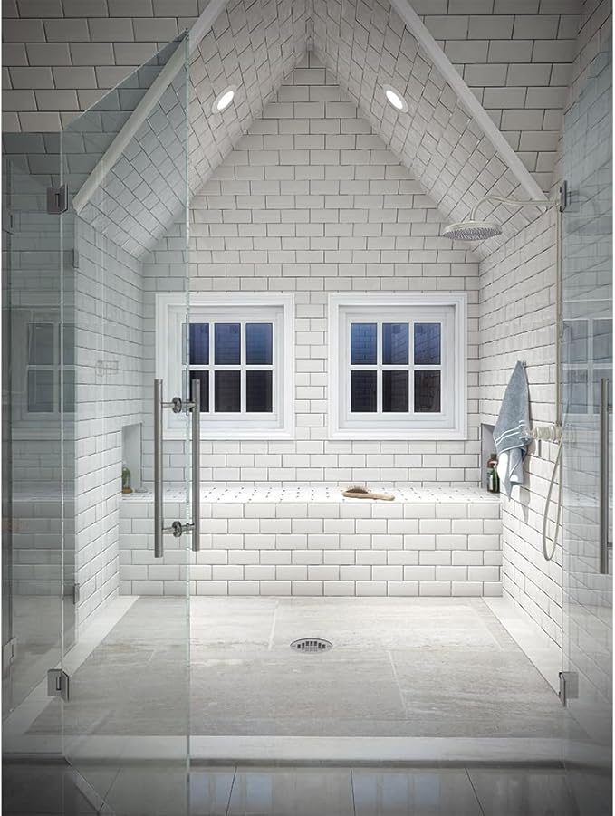 HALO SHOWERLIGHT WH TRM GLS LNS 6IN RE-6150WH-6PK