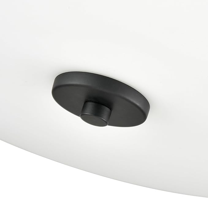ML Lighting 214102-MB Laphia 13.25" Wide 2-Light Flushmount - Matte Black