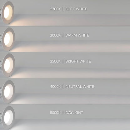 Maxxima 5 in. & 6 in. 5 CCT Retrofit Recessed LED Downlight - 1300 Lumens, E-26 Quick Connect, Dimmable, Color Selectable 2700K-5000K (2700K/3000K/3500K/4000K/5000K), for Living Rooms and Kitchens