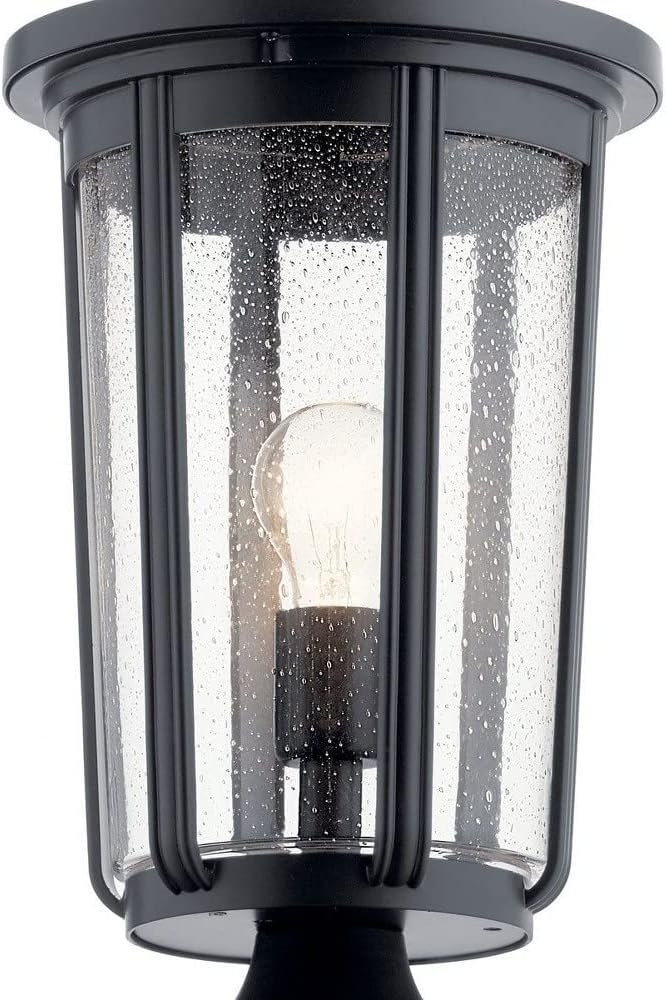 Kichler Lighting Fairfield 19.25 inch 1 Light Post Light in Black