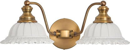 XIEDUN White 2 Light Vanity Light
