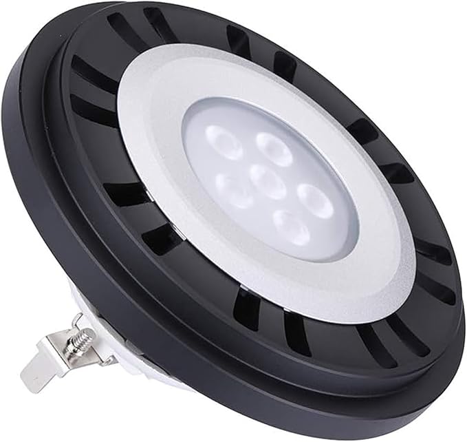 Arrownine PAR36 LED Landscape Bulb,10Watts Dimmable 9-17V Weatherproof for Landscape Lighting Outdoor Well Lights Tree Uplighting Black Finish Cool White 5000K