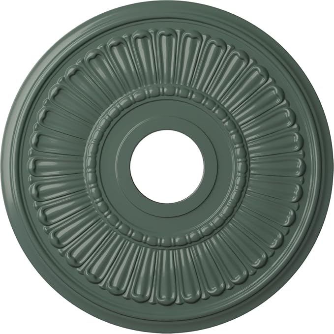 Ekena Millwork Melonie Ceiling Medallion, Cloud Burst