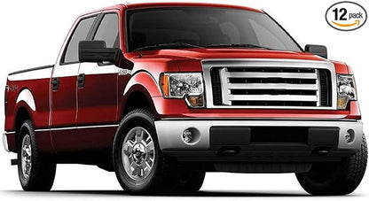 XtremeVision Interior LED for Ford F-150 2009-2014 (12 Pieces) Cool White Interior LED Kit + Installation Tool