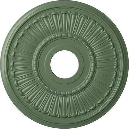 Ekena Millwork Melonie Ceiling Medallion, Athenian Green