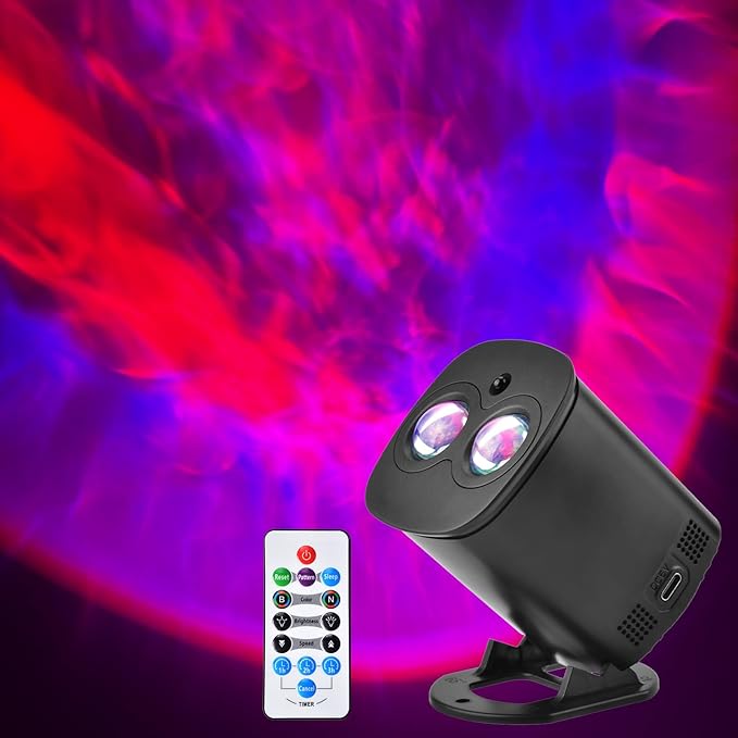Galaxy Projector for Bedroom, Galaxy Light Projector Led Lamp with Remote & Timer, Night Light Gifts for Kids,Room Decor/Birthdays/Christmas/Party/Tiktok Live, Black Color