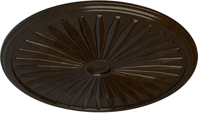 Ekena Millwork CM33LEBZS Leandros Ceiling Medallion, Bronze, 33-1/8" x 3-1/2" x 1-3/8"