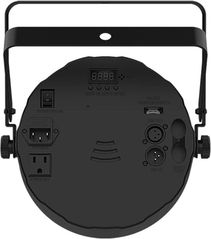 CHAUVET DJ – EZPar 64 RGBA ILS Battery Operated LED Par Light | Cable Free Wash Fixture with RGBA LEDs, ILS & D-Fi USB Wireless DMX Compatibility | Long-Lasting Rechargeable Battery