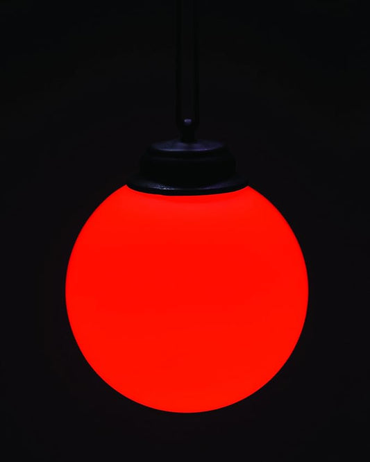 Xodus Innovations WP430 Battery Powered Summer Patio 5" Globe Light with Automatic On and Off, Orange