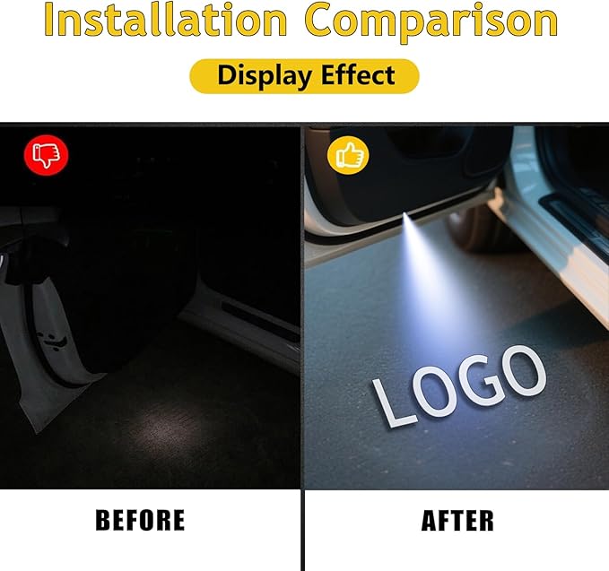 2Pcs Never Fade Car Door Lights Logo Projector,LED Welcome Lights for Q50 Q60 Q70 G25 G37 QX50/56/60/70/80 M25/35/37/45/56 FX35/37/45/50 EX25/35/37 Ghost Shadow Lamp (for IF-NT, 4pcs)