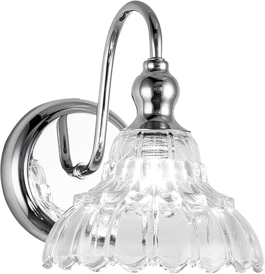 Chrome Wall Sconces Bathroom Vanity Light Light Fixtures Modern Vanity Lighting Fixtures Wall Light for Bedroom Dinning Room Bathroom