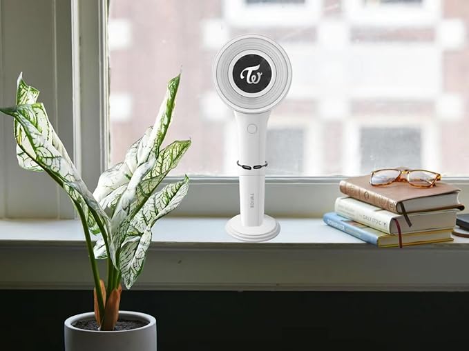Kpop Lightstick Stand - Holder for Official Lightsticks, Display Stand - Compatible with Stray Kids, Enhypen, Ateez, Twice - Set of 5