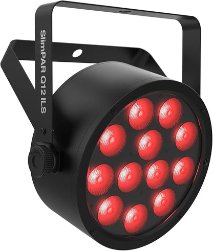 Low-profile, high-output quad-color (RGBA) LED Par compatible with ILS