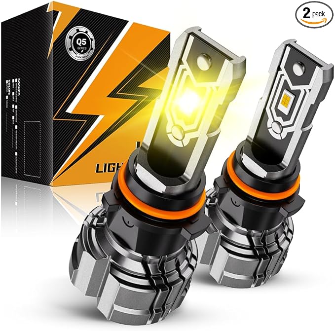 Auxbeam PSX26W 12278 Fog Lights, 10000LM Golden Yellow, PSX26W Offroad Light or Fog Light