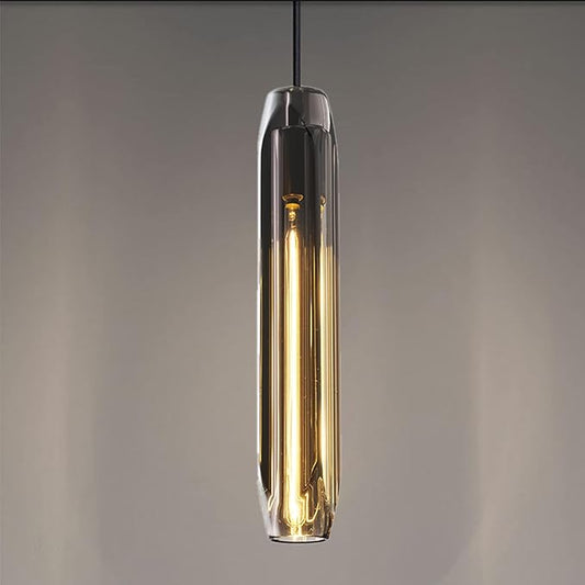 Pendant Lights Kitchen Island Pendant Lights Pendant Light fixtures Kitchen Pendant Light pendent Light 15" Smoke Gray Crystal lampshade Island Pendant Lights for Kitchen